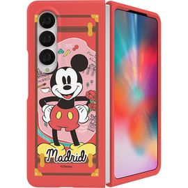 [S2B] Disney Let's Travel Galaxy Z Fold4 Slim Case-Disney Case, Wireless Charging, Hard Case, Color Case-Made in Korea